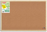 Pannello in Sughero Naturale Bifacciale, Disponibile in Diversi Formati, cm 90(l)x60(h)