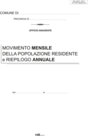 MOVIMENTO DELLA POPOLAZIONE RESIDENTE (AP10 - AP/11) MENSILE E ANNUALE, 097914