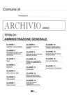 SERIE DI 14 COPERTINE IN CARTONE FIBRONE PER SUDDIVISIONE ARCHIVIO IN TITOLI, 098978