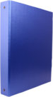 Portalistino Europa, Quadernone a 4 Anelli, Disponibile in Diversi Colori, blu metalizzato