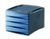 Cassettiera G2 Desk, da Scrivania, 4 Cassetti, Vari Colori, azzurro carta da zucchero