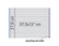 Tabulati a Modulo Continuo, Pura Cellulosa, 37,5 x 11", Staccabili, 2000 Fogli, lettura facilitata stampa grigia - margine staccabile