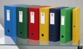 Portaprogetti a 3 bottoni, Vari Colori, Vari Formati di Dorso, cm. 25,5x35