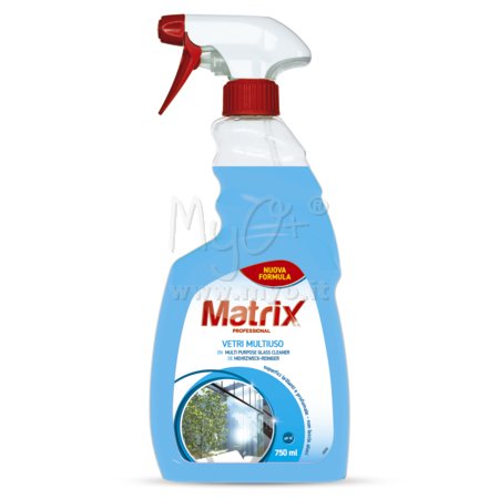 Detergente Multiuso Specifico per i Vetri, Capacità 750 ml