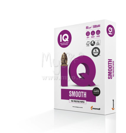 Carta IQ Selection Smooth per Fotocopie, Stampanti, Varie Grammature e Formati