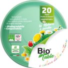 Piatti Rigidi Frutta in Bioplastica, Diametro cm16,5, Confezione pezzi 20, Verde