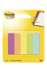 Post-it® Index, 5 / 10 Blocchetti, Colori Assortiti, 5 colori