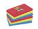Post-it® Super Sticky Bora Bora, 6 Blocchi, Varie Dimensioni, 76mm x 127mm