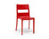 TITTY sedia polifunzionale, rosso