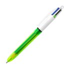 Penna Multifunzione a 4 Colori, Disponibile in Diverse Tipologie e Colorazioni, fluo
