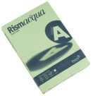 Carta Rismacqua per Fotocopie, Stampanti, A4, 140 g, 200 Fogli, verde chiaro - 200 fogli