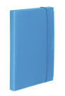 Portaprogetti Ekostar, a 3 Alette, 26x35 Cm, Vari Colori, azzurro