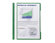 Cartellina Raccogli Fogli, Pratic 207, Disponibile in Diversi Colori, verde