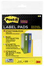 Post-it® Super Sticky, Etichette Rimovibili, Vari Formati, 15,8mm x 57,1mm