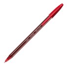 Penna Cristal Exact, a Sfera, Punta Sottile, 0,28 mm, rosso