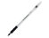 Penna Sfera Cristal Grip con Tappo, Disponibile in Diversi Colori  , nero