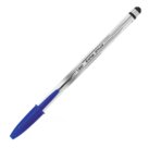 Penna Cristal Stylus 2 in 1, Capacitiva, a Sfera, Punta Media, 0,7 mm, Blu