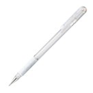 Penna Hybrid Grip Luna, Roller Gel, Punta Extra Fine, 0,35 mm, bianco