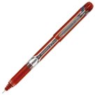 Penna Hi-Tecpoint V7 Grip, Roller, Punta Fine, 0,4 mm, rosso