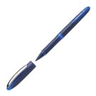 Penna One Business, Roller Gel, Punta Media, 0,6 mm, blu