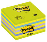 Post-it® Cubi, Blocco da 450 Foglietti, 76 x 76 mm, blu verde