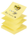 Post-it® Z-Notes, Blocchetti da 100 Fogli, 76 x 76 mm, giallo canary 12 pezzi