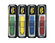 Post-it® Index Freccia, 4 Blocchetti, 12 x 43 mm, colori classici