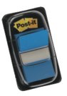 Post-it® Index, 25x43 mm, 50 Pezzi, Vari Colori, azzurro